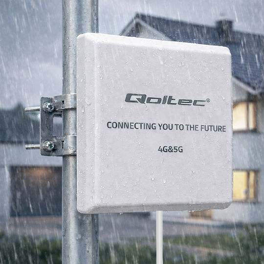 Qoltec 57062 Externe TV-Antenne (Benötigt Strom)