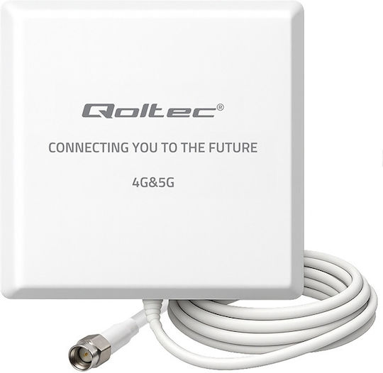 Qoltec 57062 Externe TV-Antenne (Benötigt Strom)