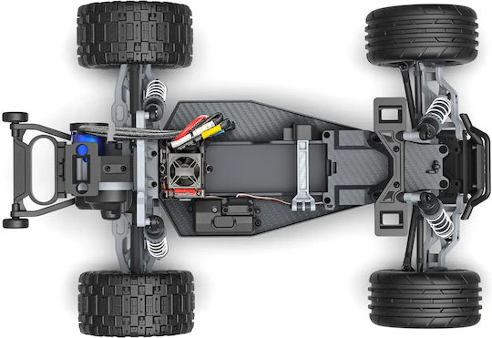 Traxxas Rustler Радиоуправляем автомобил 2WD Черен