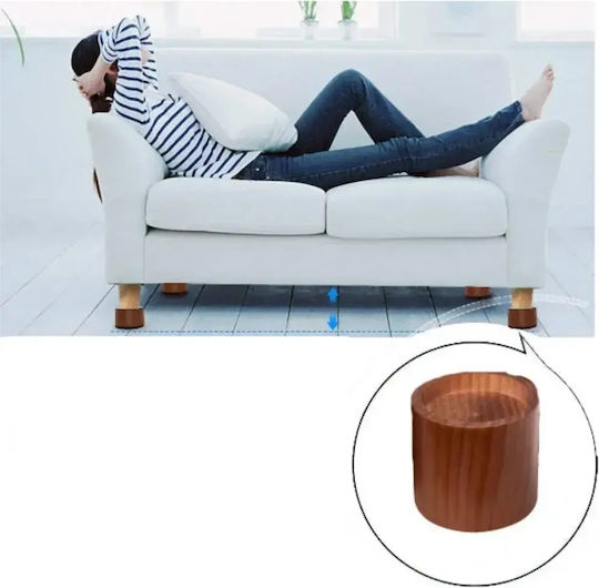 Elevator de mobilier din lemn 1 buc 14 cm Garcia 2271