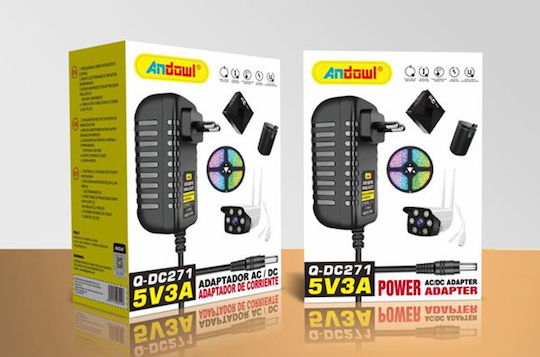 Andowl CCTV Systems Power Supply Black Q-DC271