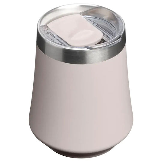 Stanley Reserve Wine Tumbler Reciclabil Pahar Termos din Oțel Inoxidabil Fără BPA 320ml Rose Quartz