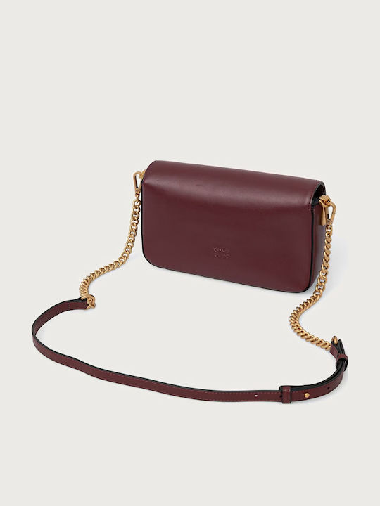 Pinko Love One Дамска чанта от естествена кожа