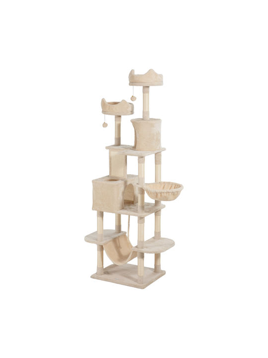 Pawhut Kratzbaum Katzenbaum Beige