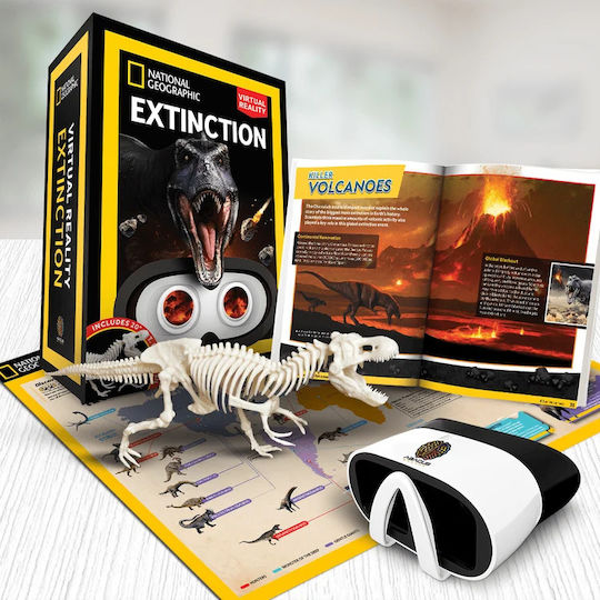 National Geographic Interactive Vr Stem Kit Dinosaur Extinction