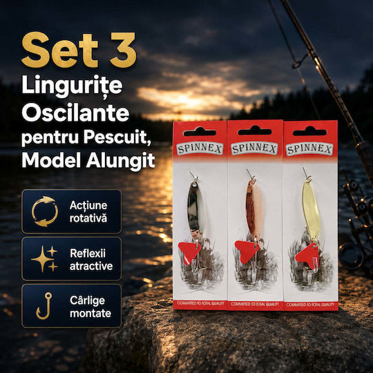 Momeli Artificiale Linguri Set 3 Bucăți