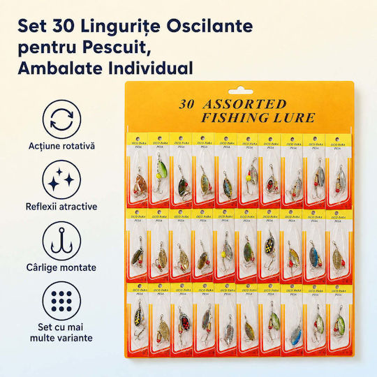 Momeli Artificiale Linguri Set 30 Bucăți