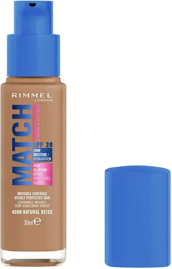 Rimmel Fond de ten lichid 400n Natural Beige 30ml