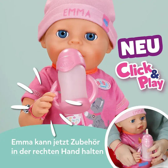 ZAPF Creation Baby Born Baby Doll Set with Doll Emma