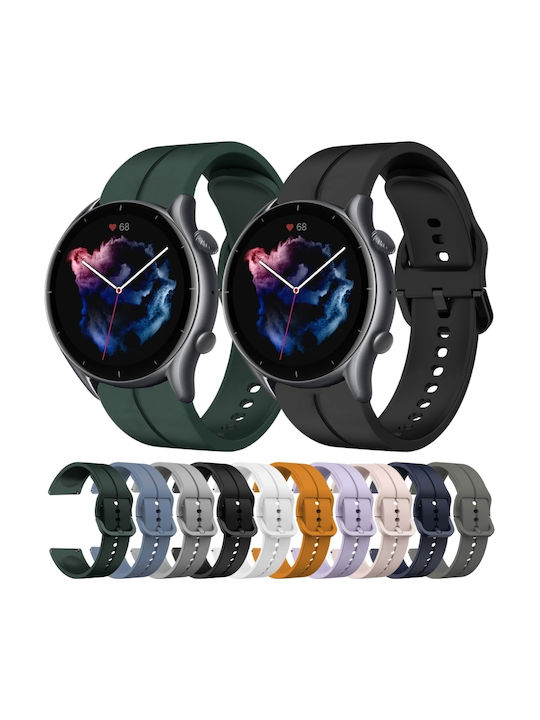 Gummi-Armband Gelbes 22mm