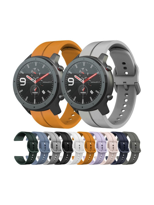 Curea de cauciuc Gri 47mm