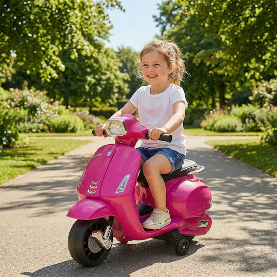 Kids Electric Vespa 6 Volt Pink for 6+ Years