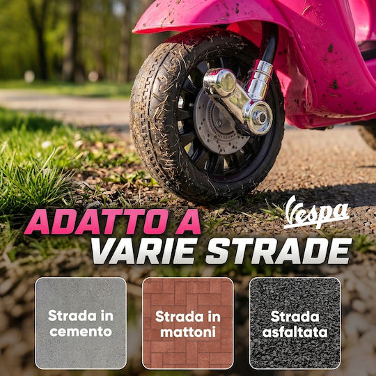 Kids Electric Vespa 6 Volt Pink for 6+ Years