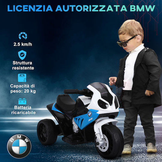 Kids Electric Motorbike 6 Volt Blue for 1.5+ Years