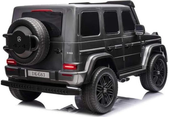 Amg G63 Cu Două Locuri Cu Telecomandă Licențiat 24 Volt Gri