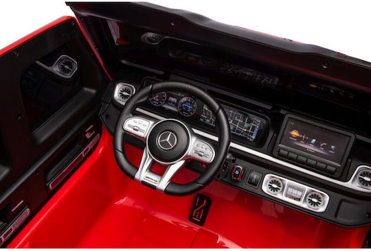 Amg G63 Doppelsitzer mit Fernbedienung Lizensiert 12 Volt Rote