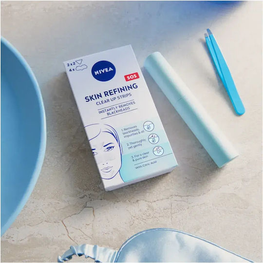 Nivea Pore Cleansing Strips Маска за Лице 6 Бройки