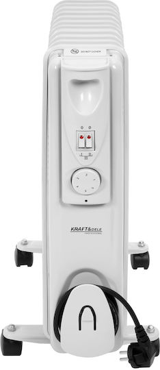 Kraft & Dele Radiator cu ulei cu 11 felii 2500W