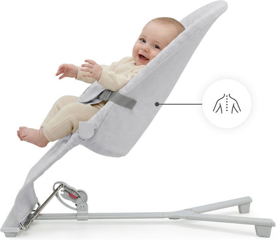 Kinderkraft Ръчен Релакс за бебета Mimi Сив