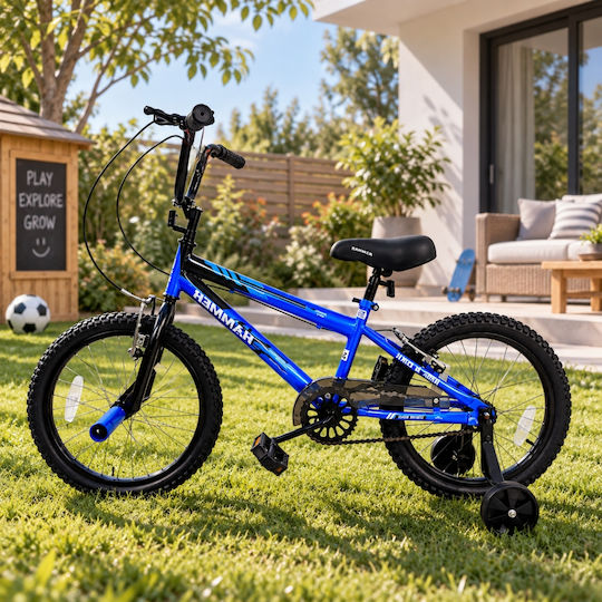 Hammer 18" Παιδικό Ποδήλατo BMX Μπλε