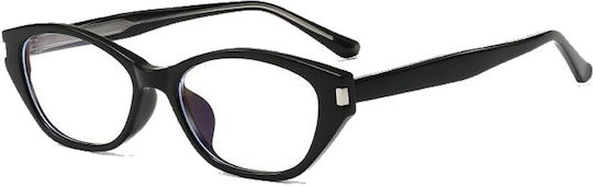Lyon Premium Schwarz Blaulichtblockierende Brille