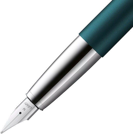 Lamy Studio Fountain Pen Medium Green with Blue Ink