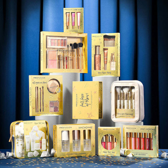 Profusion Cosmetics Paletă cu Fard de pleoape în Formă Solidă 23 Nuanțe 26gr