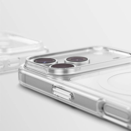 Amazingthing Минимален Магнитен Кейс Drop Proof 3 Лещи iPhone 18 Pro Връзка За Врата Съвместим С Magsafe Прозрачен