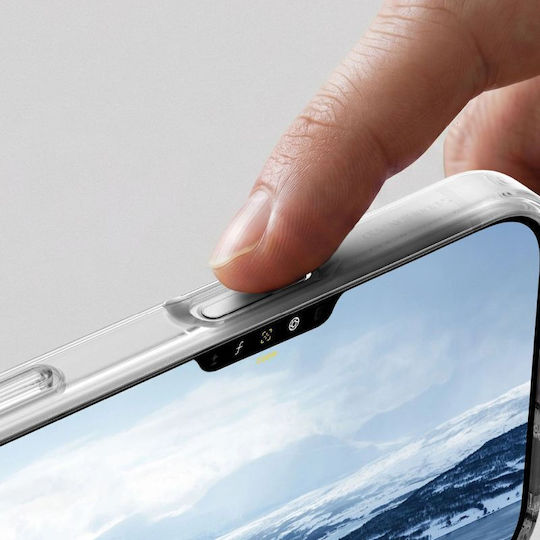 Amazingthing Минимален Магнитен Кейс Drop Proof 3 Лещи iPhone 18 Pro Връзка За Врата Съвместим С Magsafe Прозрачен