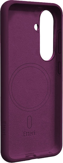 Etteri Silicone Mag Case Samsung Galaxy S25 Dark Cherry