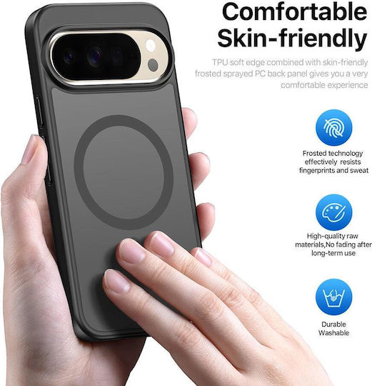 Yind MagSafe Back Cover Σιλικόνης Ροζ (Google Pixel 11 Pro XL)