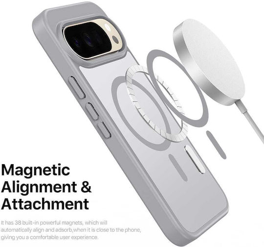 Yind MagSafe Back Cover Σιλικόνης Ροζ (Google Pixel 11 Pro XL)