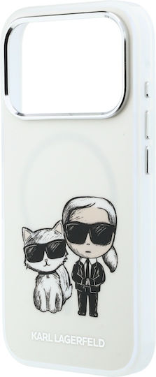 Karl Lagerfeld Etui Iml Karl&choupette Bodies Sketch Print Magsafe Do iPhone 18 Pro 17 Pro Бежов Klhmp18l6hkcide