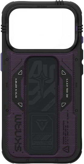 Case Skinarma Phantom Magsafe + Grip Stand Iphone 18 Pro 17 Pro Burgundy