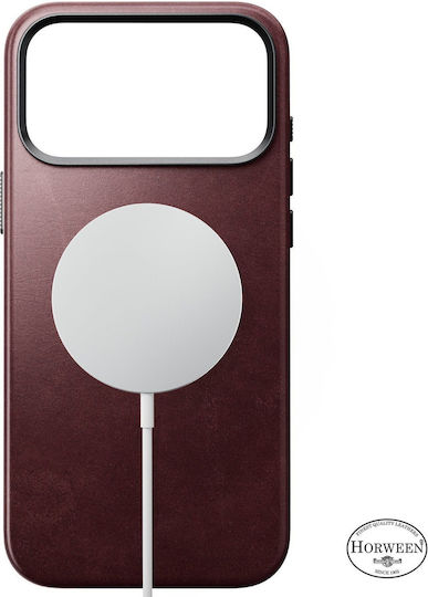 Nomad Traditional Leather Case Burgundy Horween Iphone 18 Pro Max/17 Pro Max 114771114j4j