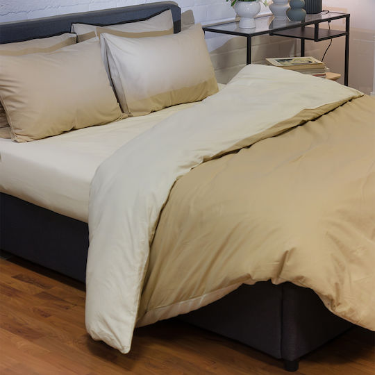Single Duvet Cover Set 165x245 2 Sided Naf-naf Hue Safari Birch