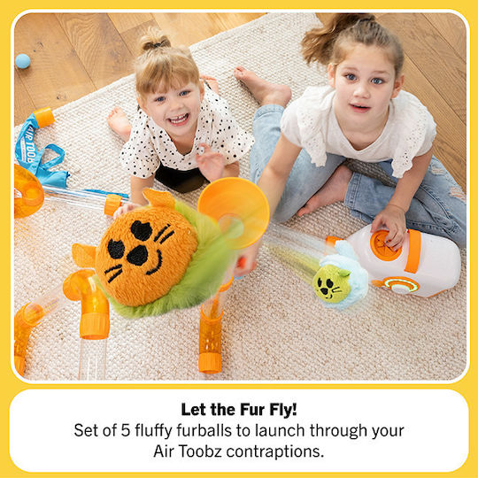 Fat Brain Toys Set De 5 Accesorii Pufoase Pentru Pistele Air Toobz Jucării De Construcție