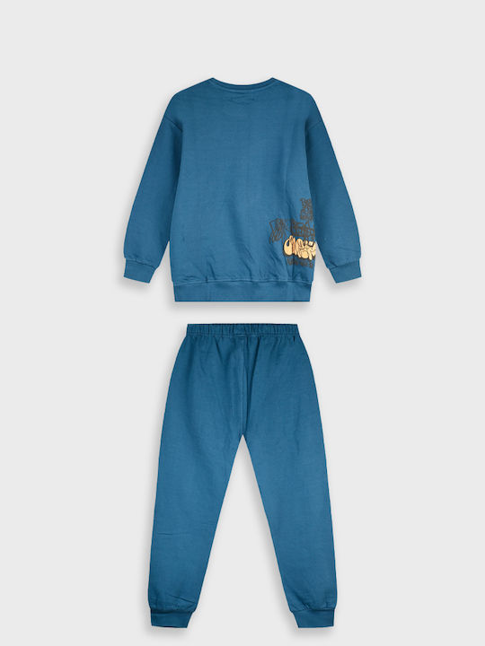 Energiers Sweatpants Set Petrol Blue