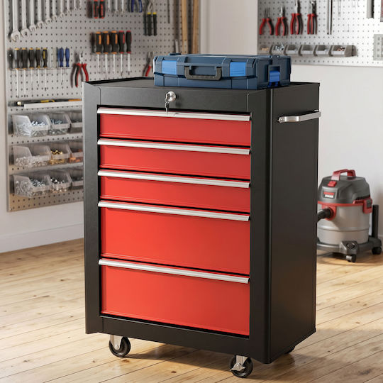 HomCom Metal Tool Chest