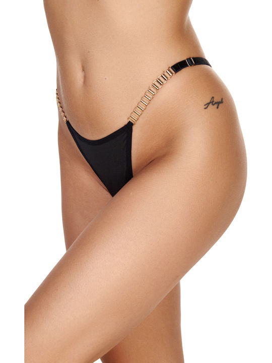 Γυναικείο String Μαύρο
