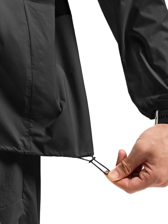 X-alp Activewear Jacket Waterproof Black