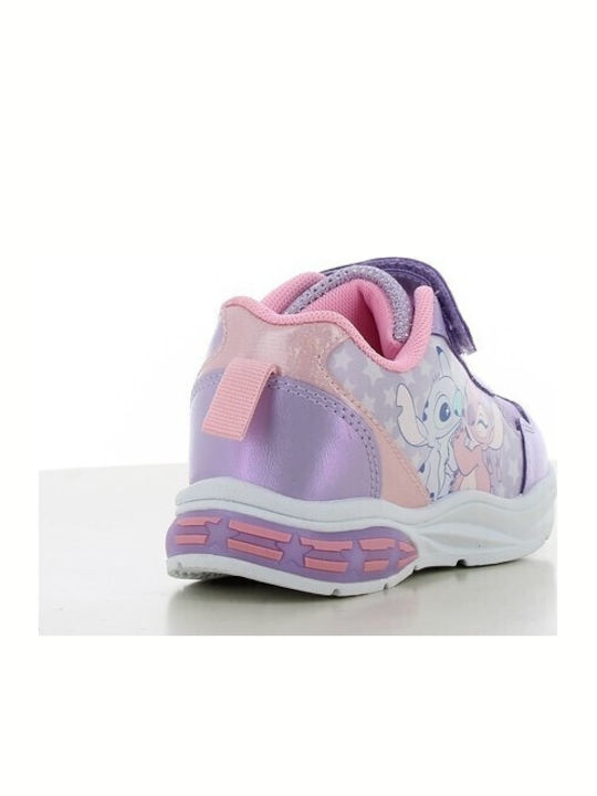Kinder Sneaker mit Lichtern Flieder