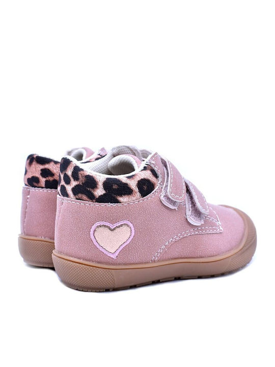 Kinder Sneaker Hoch Rosa