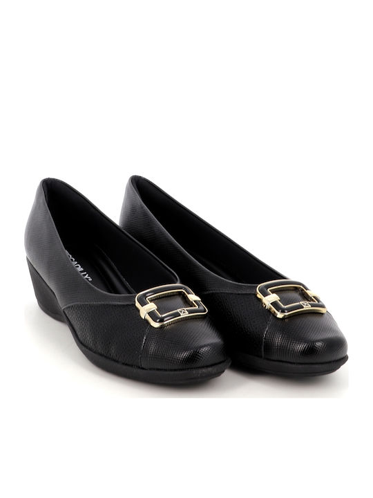 Women's Black Moccasins