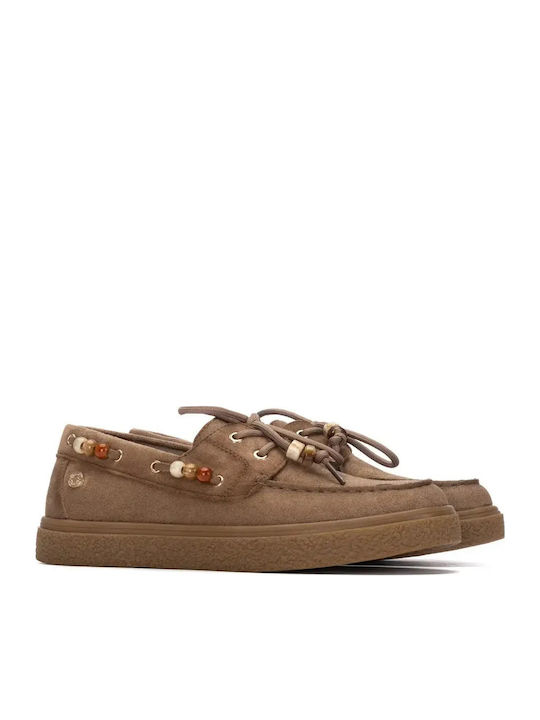 Damen Bootsschuhe in Braune Farbe