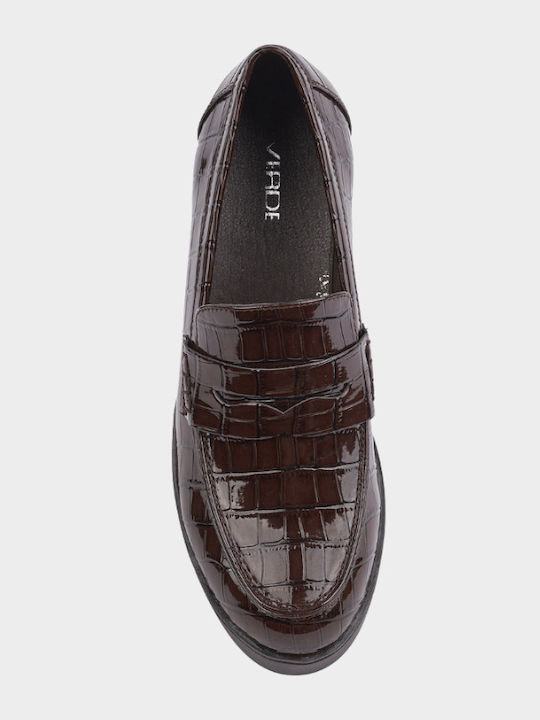 Γυναικεία Loafers σε Καφέ Χρώμα