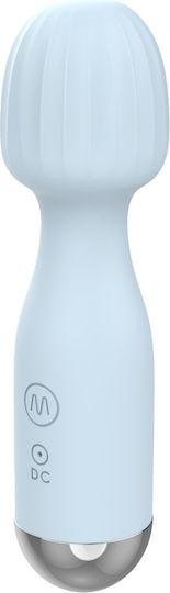 Beau Coeur Mini Massage Vibrator mit Fernsteuerung 15,4cm Blau
