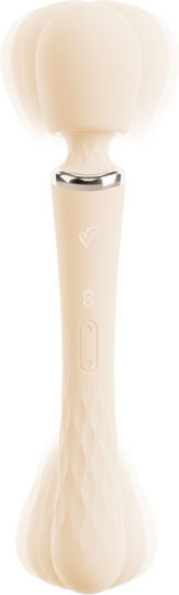 Beau Coeur Massage Vibrator With Remote Control 31.7cm White