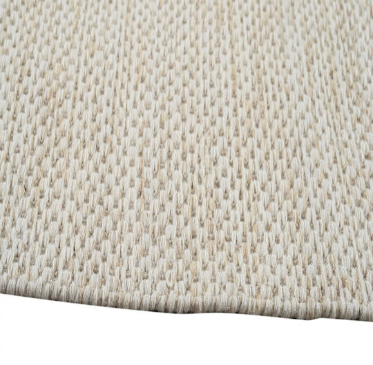 Polcarpet Kilim Σετ Μοντέρνα Χαλιά Κρεβατοκάμαρας Μάλλινα Beige 3τμχ