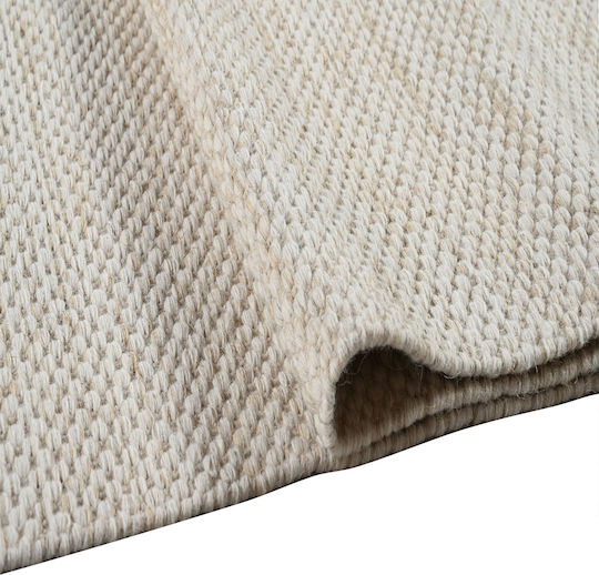 Polcarpet Kilim Σετ Μοντέρνα Χαλιά Κρεβατοκάμαρας Μάλλινα Beige 3τμχ